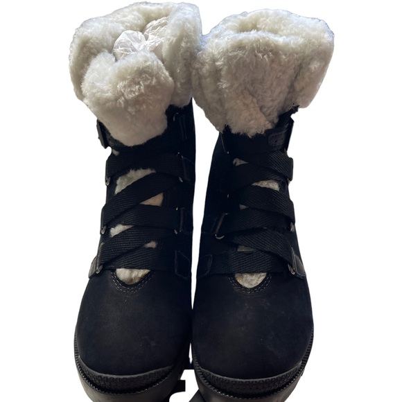 SCHUTZ ARETUZA PLATFORM WATERPROOF COMBAT LEATHER BOOTS - NIB! - Picture 3 of 10